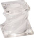 Lampshade Glass Replacement G9 Clear 7x7x6.5cm Sinialo 2900484