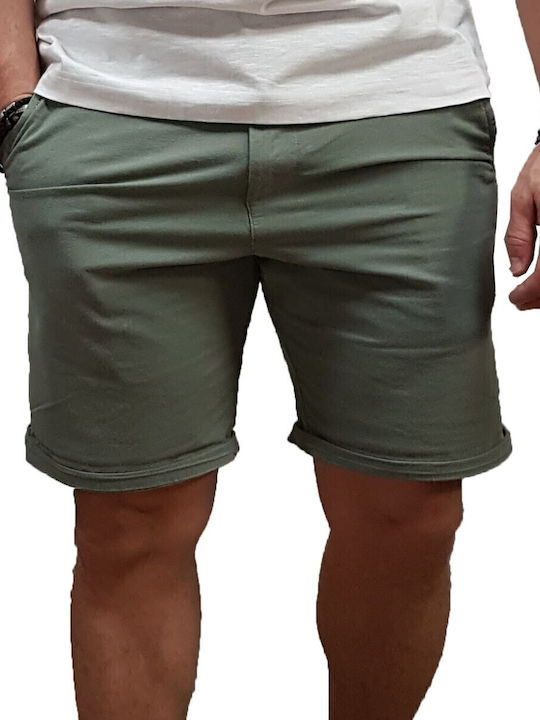Jack & Jones Men's Shorts Chino Agave Green