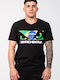 T-shirt Black, Green, White
