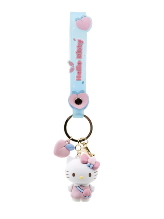 Yume Toys Hello Kitty Sanrio Μπρελόκ Hello Kitty Peach Strap