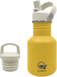 Smikkels Детска бутилка за вода 350ml Жълто Smikkels Детска бутилка за вода 350ml Жълто