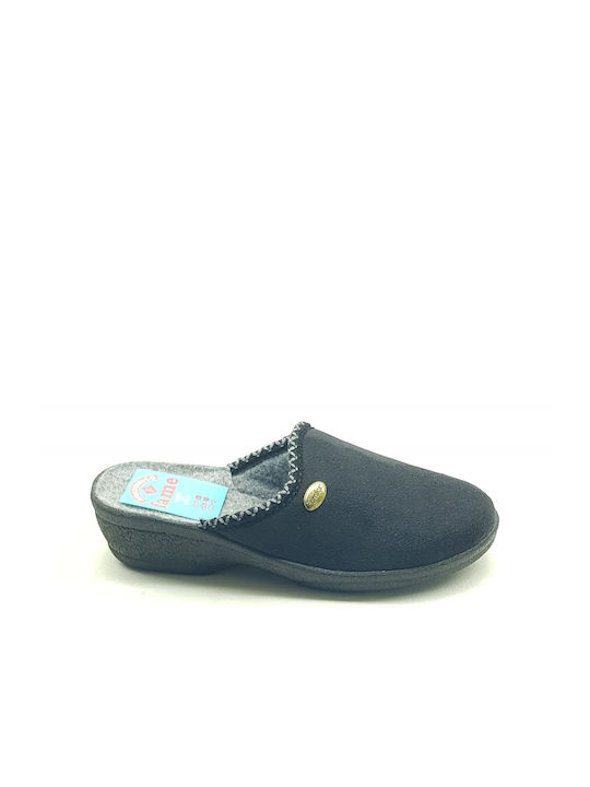 FAME Anatomical Women's Slippers Black