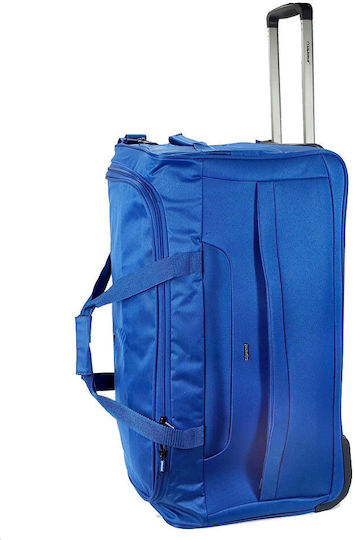 Diplomat Sack Voyage Blue with Wheels Fabric L70xW34xH36cm