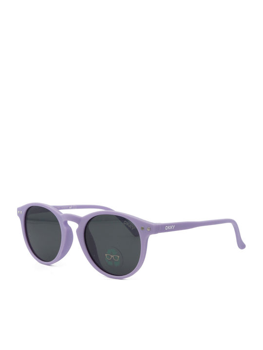 Okky Polarized Purple Kids Sunglasses For 3-10 Years