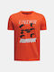 Παιδικό T-shirt Πορτοκαλί Big Logo Ss