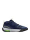Air Zoom Crossover Kids Sports Shoes Basketball with Laces Navy Blue
