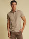 Polo Blouse Beige
