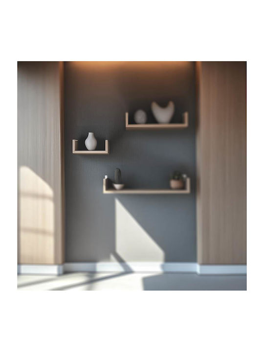 Shelf Wall Derva Oak 30x15x10cm
