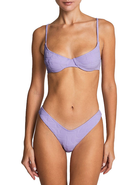 Stefania Frangista Set Bikini Μωβ