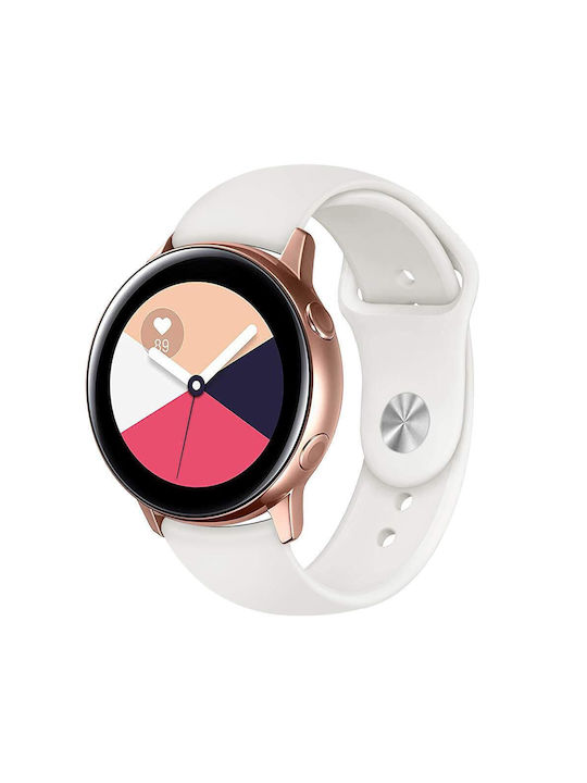 Silicone Strap Xiaomi Redmi Watch 5 Active Xiaomi Redmi Watch 5 Lite White