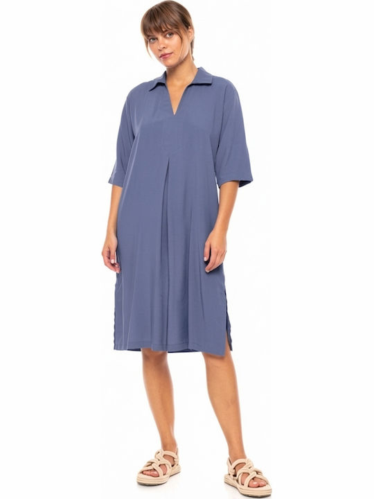 Pink Label Feminin Rochie de Plajă Cosmos Blue