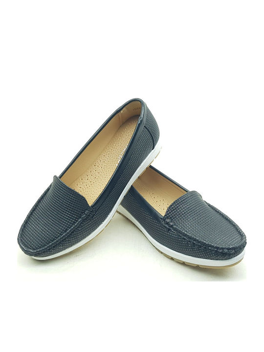 4passi Damen Loafers in Schwarz Farbe