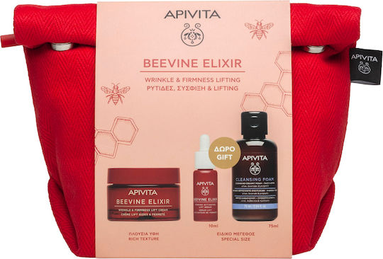 Apivita Beevine Elixir Skin Care Set for Αnti-ageing & Firming 4pcs
