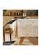 Gofis Home Τραπεζομάντηλο Αλέκιαστο Vivienne 315 135x135εκ.