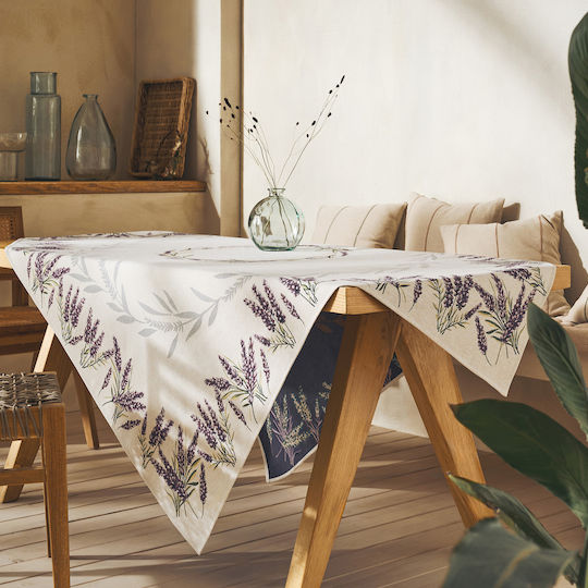 Gofis Home Τραπεζομάντηλο Lavender 283 135x180εκ.