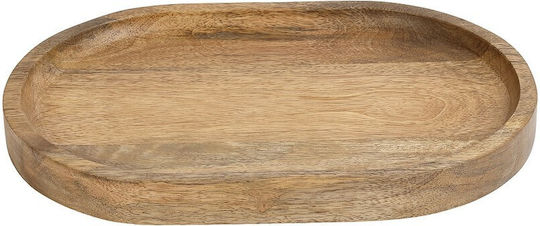 Espiel Дърво Поднос за сервиране в Бежов Цвят 30x20x2.5см AKB213 1бр