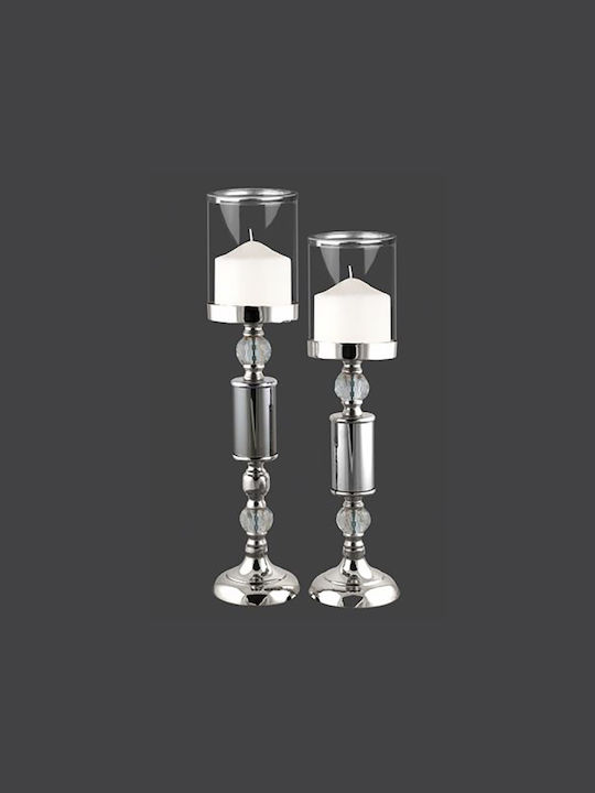 La Vista Set of Metal Candle Holders Pk61970 2pcs