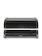 Brabantia Bread Box with Lid Inox Grey 31.5x26x17.3cm