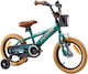 Indiana Cool 14" Kids Bicycle BMX (2025) Green