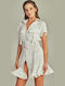 Empress Women's Mini Dress Beachwear Off White