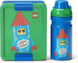 LEGO Rocket Plastic Kids' Lunch Set