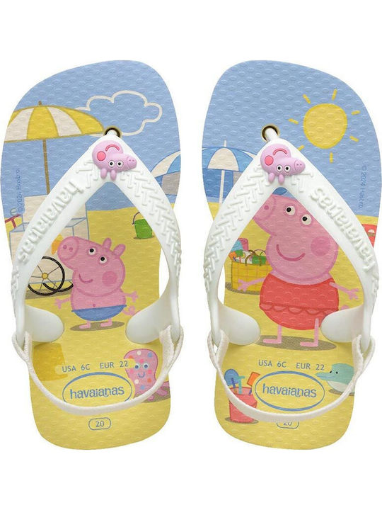 Havaianas Kids' Sandals Peppa Pig Gray Baby