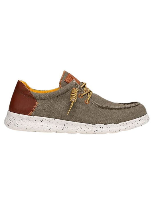 Alcyon A Men's Boat Shoes Green