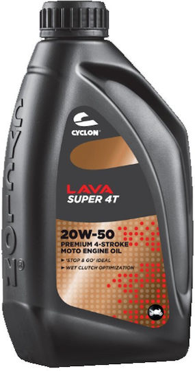Cyclon Lava Motorradöl für Viertaktmotoren 20W-50 800ml