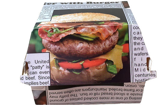 Set von 50 Boxen Steakhaus 14x13x4.5cm
