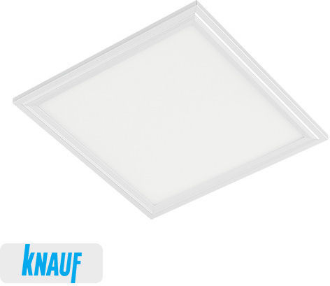 Elmark Квадрат Вграден LED Панел 40W с Студено бяло Светлина 6400К 59.5x59.5см.