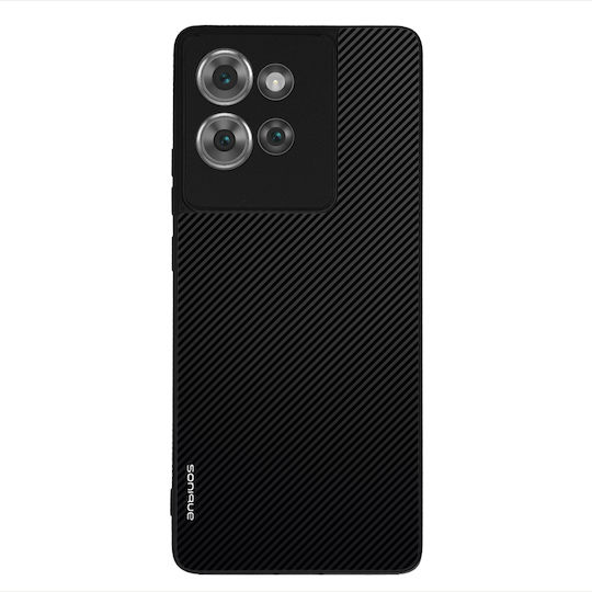 Калъф Sonique Carbon Series за Motorola Edge 50 5G Черен