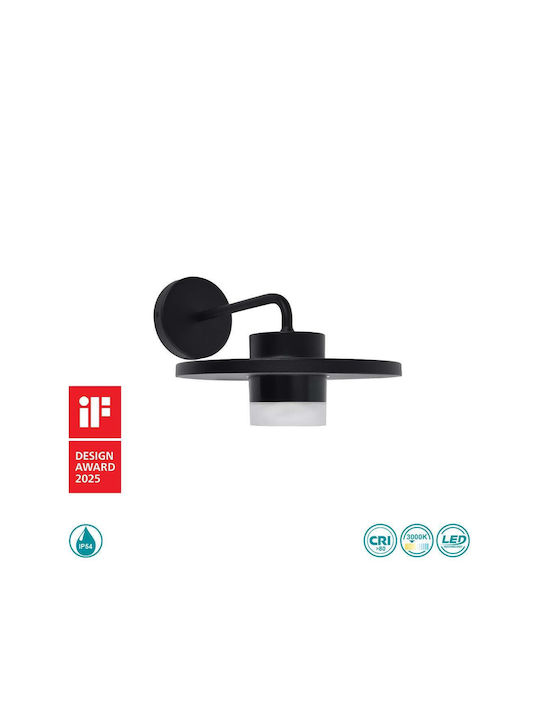 Lutec Wall-Mounted Outdoor Light LED IP54 with Warm White Light