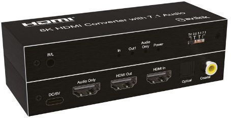 Avlink 128.518uk 8k HDMI Audio-Extraktor