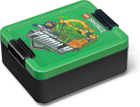 LEGO Ninjago Plastic Kids' Food Container Ninjago 1lt Green
