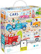 Puzzle pentru Copii Cars pentru 3+ ani+ Ani Banana Panda