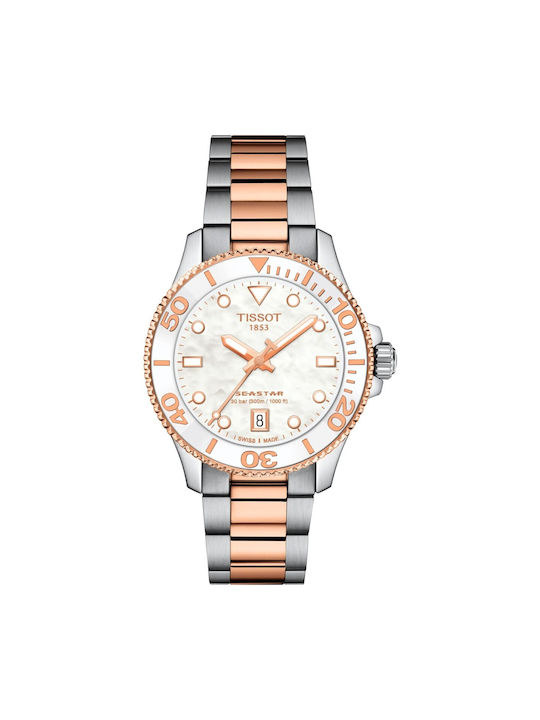 Tissot T-sport Seastar 1000 Часовник На батерия с Метална гривна Tissot T-sport Seastar 1000 Часовник На батерия с Метална гривна