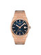 Tissot T-classic Prx Men's Watch 40mm Battery with Pink Gold Metal Bracelet