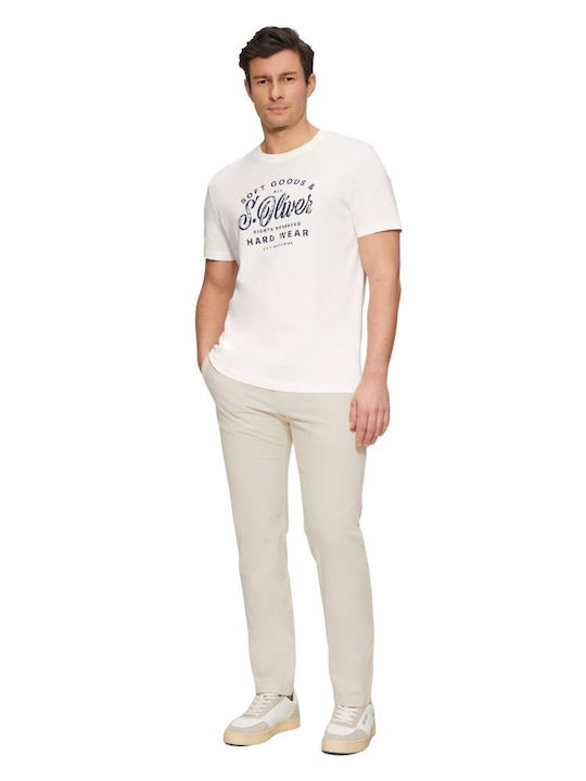 s.Oliver Phoenix Pantaloni Chino Ecru