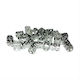 Decorative Hair Rings Silver Cosmofan