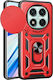 Bodycell Slide Cover Back Cover Μεταλλικό Κόκκι...