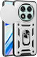 Bodycell Slide Cover Back Cover Μεταλλικό Ασημί...