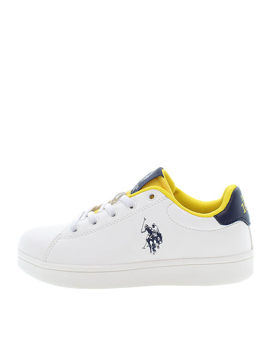 U.S. Polo Assn. Παιδικά Sneakers Λευκά