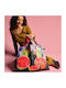 Τσάντα Ψώνια Shopping Bag Υφασμάτινη Loqi Bolsa Frida Kahlo Viva La Vida Watermelons
