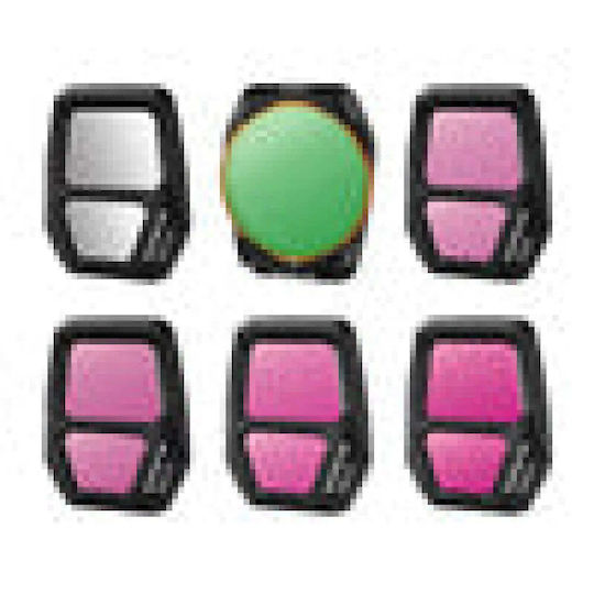 Sunnylife CPL / ND32 / UV / ND Objektivfilter-Set für Drohne 6Stück