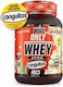 Big Only Whey Zero Πρωτεΐνη Ορού Γάλακτος Χωρίς Λακτόζη με Γεύση Conguitos White Choco 1kg