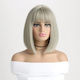 Smd Lust Angels Wig Series Синтетична перука с бретон Синтетична руса перука с бретон Ледено руса