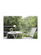 Globo Lighting Table Lamp LED with Black Shade and Base
