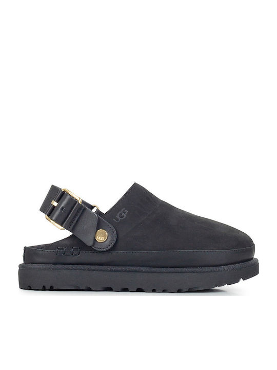 UGG Goldenstar Damen Hausschuhe Schwarze