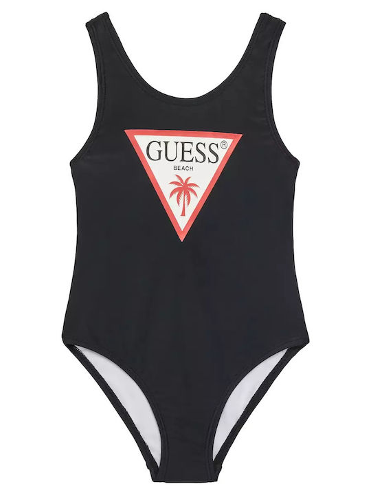 Guess Kids Swimwear One-Piece Black