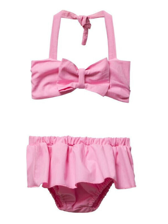 Two In A Castle Kinder Badeanzug Bikini Pink